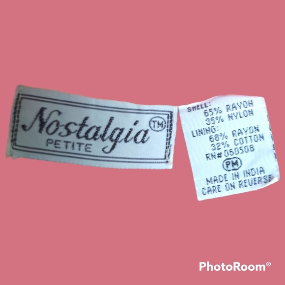 SOLD Vtg 90s lace rose botanical fairy dress - Picture 10 of 13